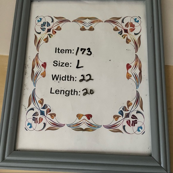 American Eagle Navy & Black Embroidery Detail BOHO Pheasant Blouse - Picture 7 of 7